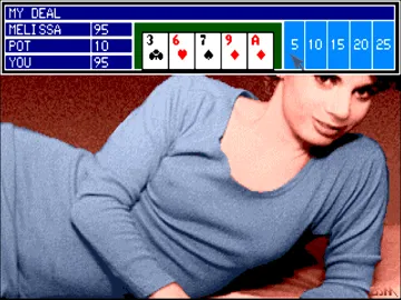 Strip Poker screen shot game playing